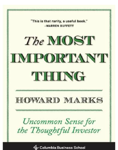 HowardMarks The Most Important Thing