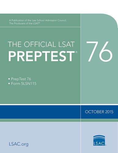 LSAT PrepTest 76