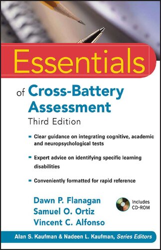Essentials of cross-battery assessment