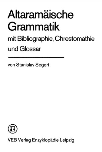 Altaramäische Grammatik