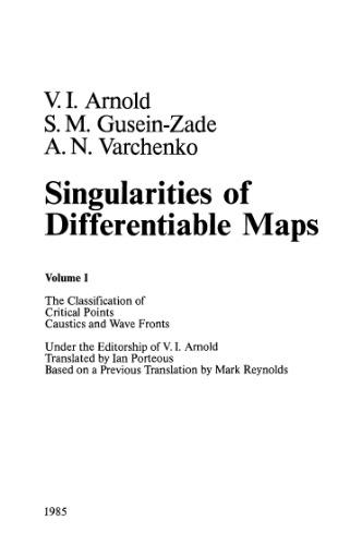 Singularities of differentiable maps