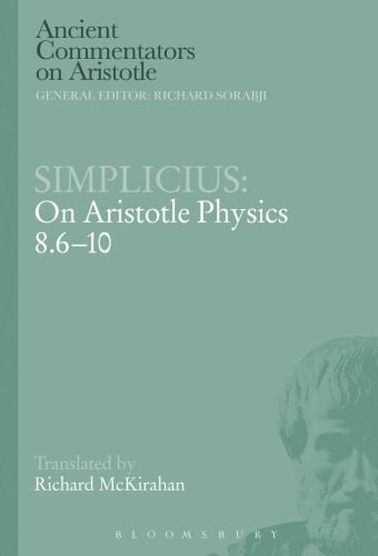 Simplicius: On Aristotle physics 8.6-10