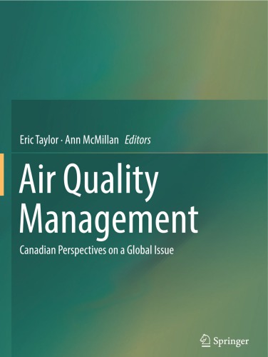 Air Quality Management: Canadian Perspectives on a Global Issue