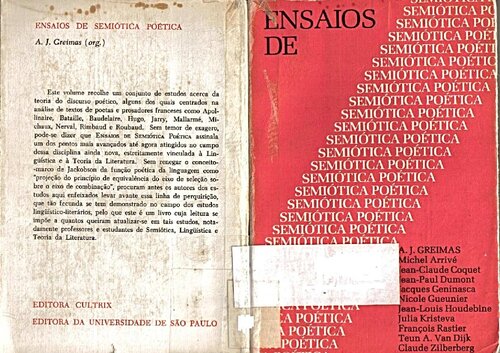 Ensaios de semiótica poética