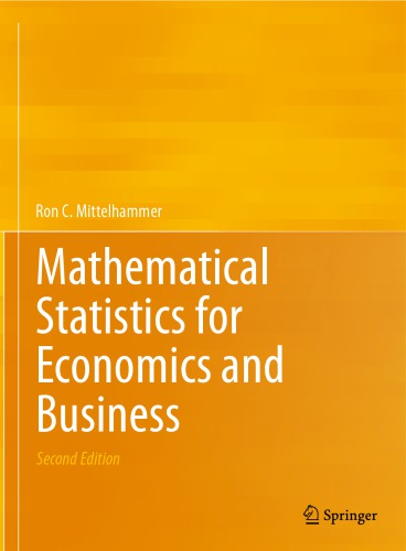 Mathematical statistics for economics and business