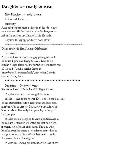 Daughters: ready to wear