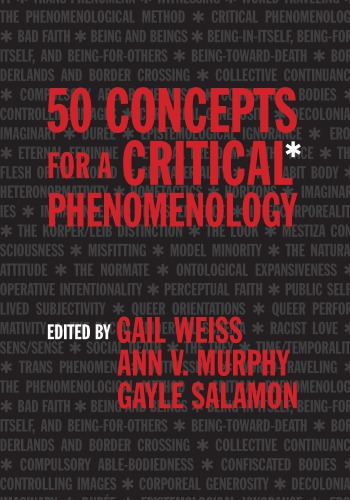 50 concepts for a critical phenomenology