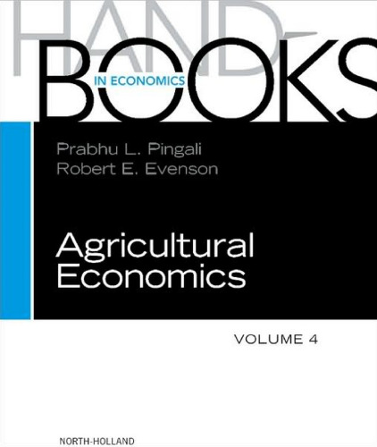 Handbook of Agricultural Economics: Agricultural Development: Farm Policies and Regional Development ()