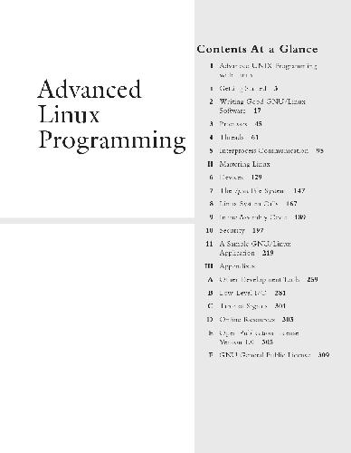 Advanced Linux Programming