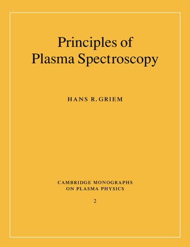 Principles of Plasma Spectroscopy ()