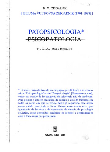 Psicopatología