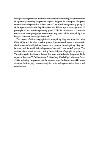 Symplectic Fibrations and Multiplicity Diagrams