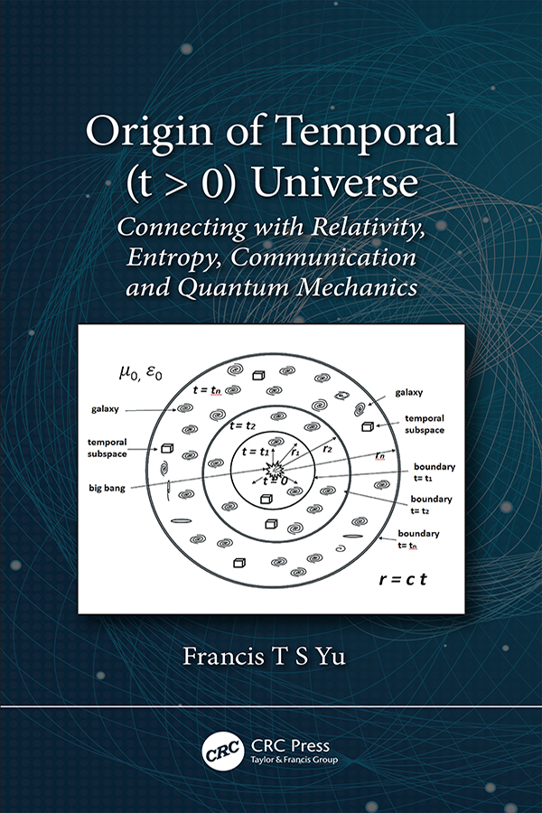 Origin of Temporal (t > 0) Universe-Connecting with Relativity, Entropy, Communication and Quantum Mechanics