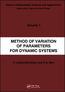 Method of Variation of Parameters for Dynamic Systems