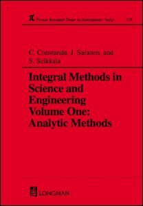 Integral Methods in Science and Engineering