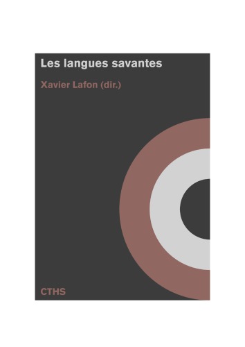 Les langues savantes