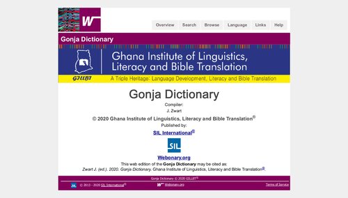 Gonja Dictionary