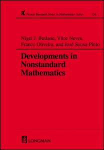 Developments in Nonstandard Mathematics