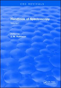 Handbook of Spectroscopy-Volume I