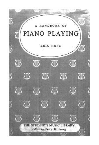 A Handbook Of Piano Playing