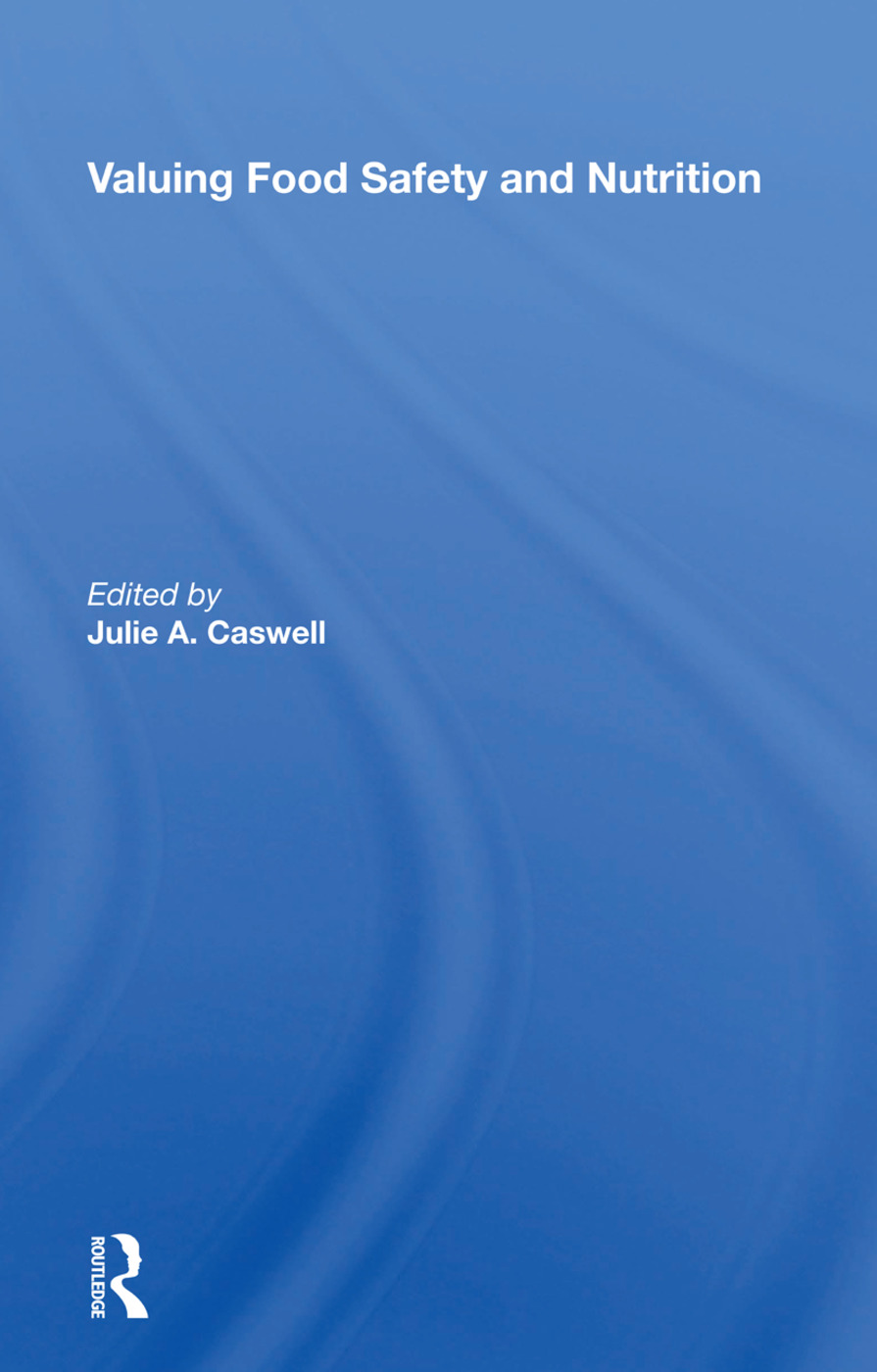 Valuing Food Safety And Nutrition