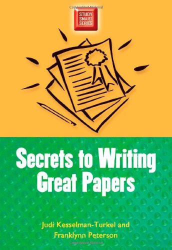 Secrets to Writing Great Papers ()