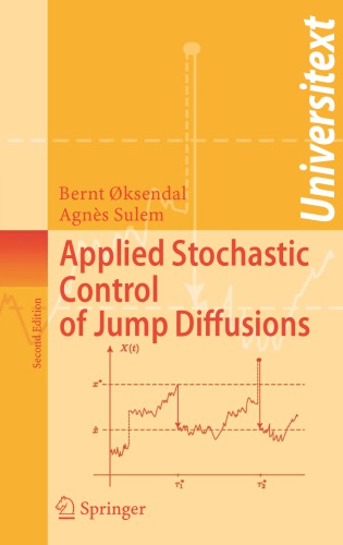 Applied Stochastic Control of Jump Diffusions
