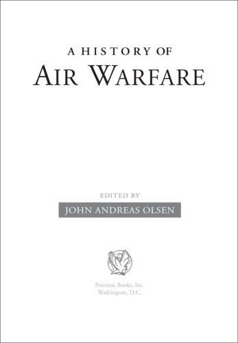 A history of air warfare
