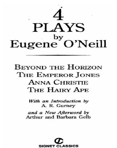 Four Plays By Eugene O'Neill