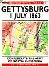 Gettysburg July 1 1863: Confederate: The Army of Northern Virginia