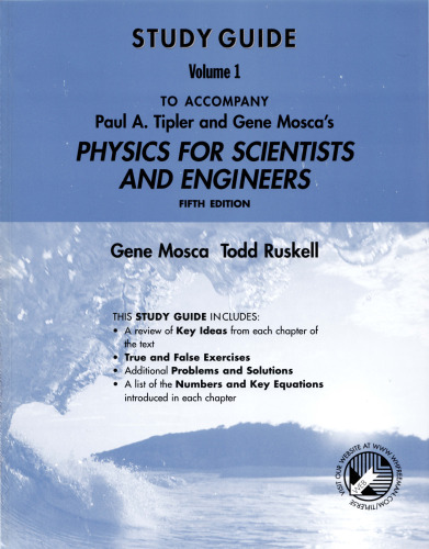 Physics for Scientists and Engineers Student Solutions Manual, Volume 2 (v. 2 & 3)