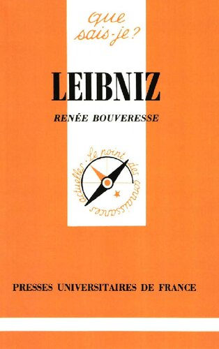 Leibniz (Que sais-je?)