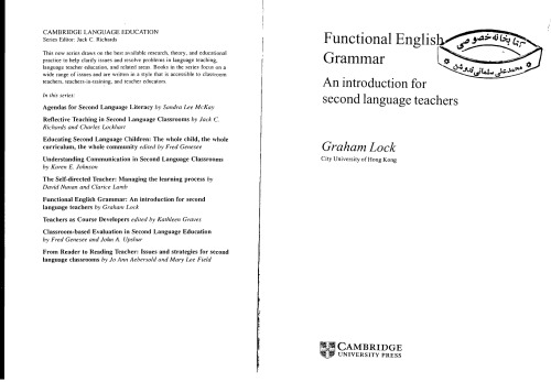 Functional English Grammar: An Introduction for Second Language Teachers ()