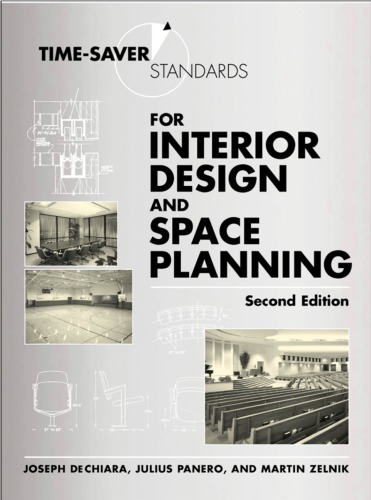 Time-saver standards for interior design and space planning