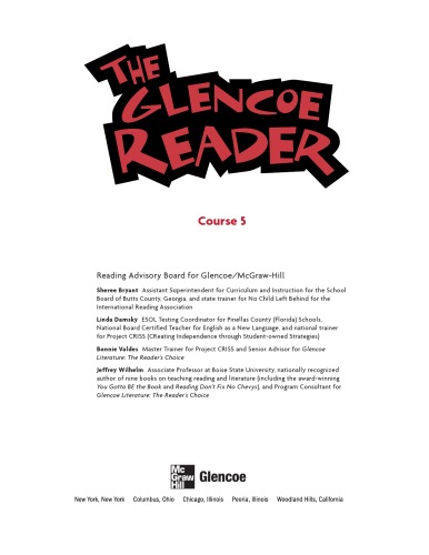 The Glencoe Reader Grade 10