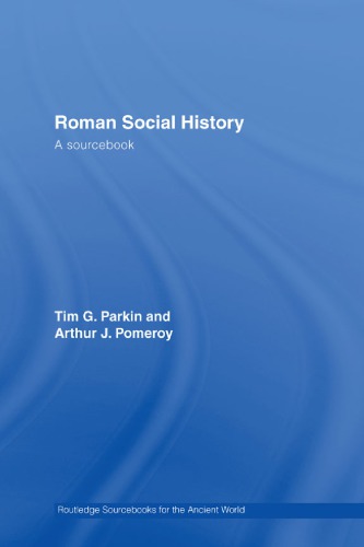 Roman social history: a sourcebook