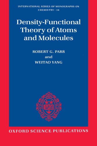 Density-Functional Theory of Atoms and Molecules
