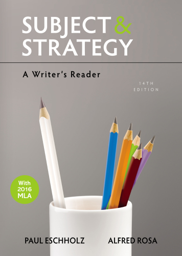 Subject and Strategy