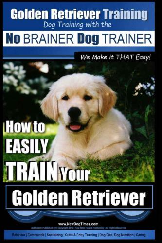 Golden Retriever Training: Dog Training with the No BRAINER Dog TRAINER: We Make it THAT Easy!: How to EASILY TRAIN Your Golden Retriever