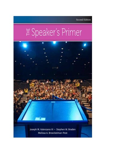 The Speaker's Primer