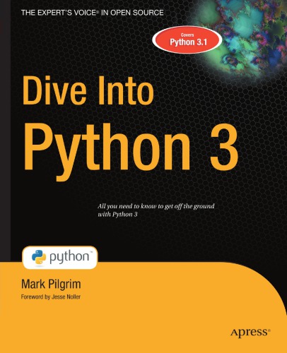 Dive into python: [a guide to the python language for programmers]