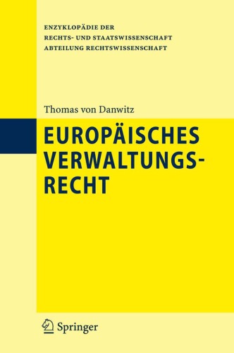 Europaisches Verwaltungsrecht