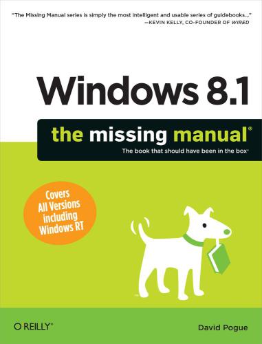 Windows 8.1: the missing manual