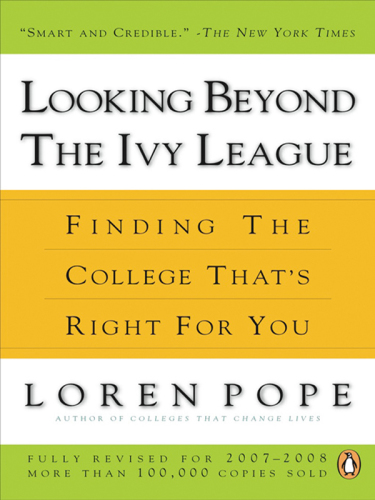 Looking beyond the ivy league: finding the college that's right for you