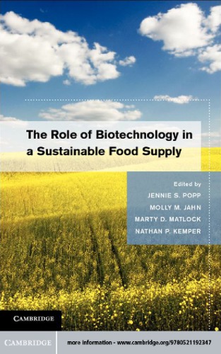 The role of biotechnology in a sustainable food supply