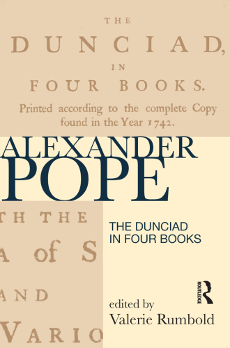The Dunciad in Four Books