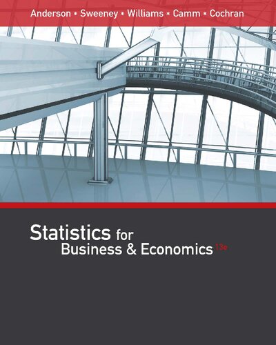 Statistics for Business & Economics (with XLSTAT Education Edition Printed Access Card)