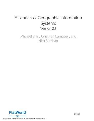Essentials of Geographic Information Systems