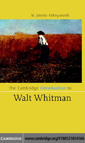 The Cambridge introduction to Walt Whitman
