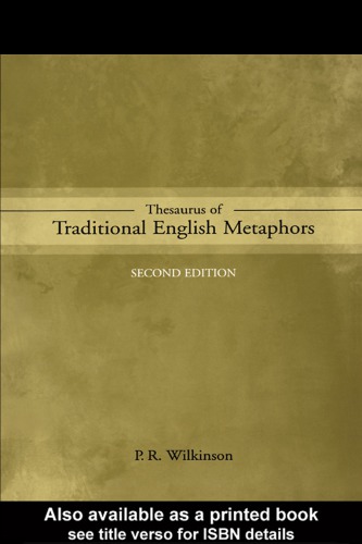 Thesaurus of traditional English metaphors